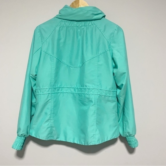 NORTHERN Reflections Teal Color Lightweight Windbreaker Size Medium - Picture 4 of 10